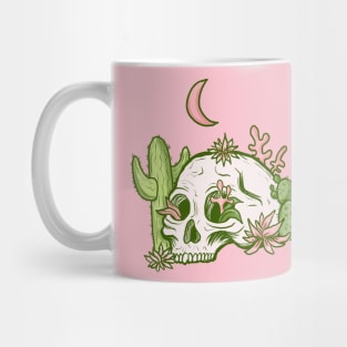 Desert Skull and Cactus Mug